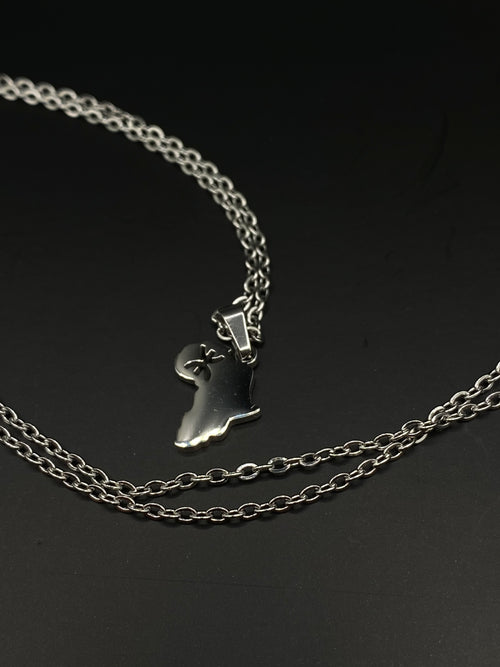 Amazigh Afrika Halskette Silber